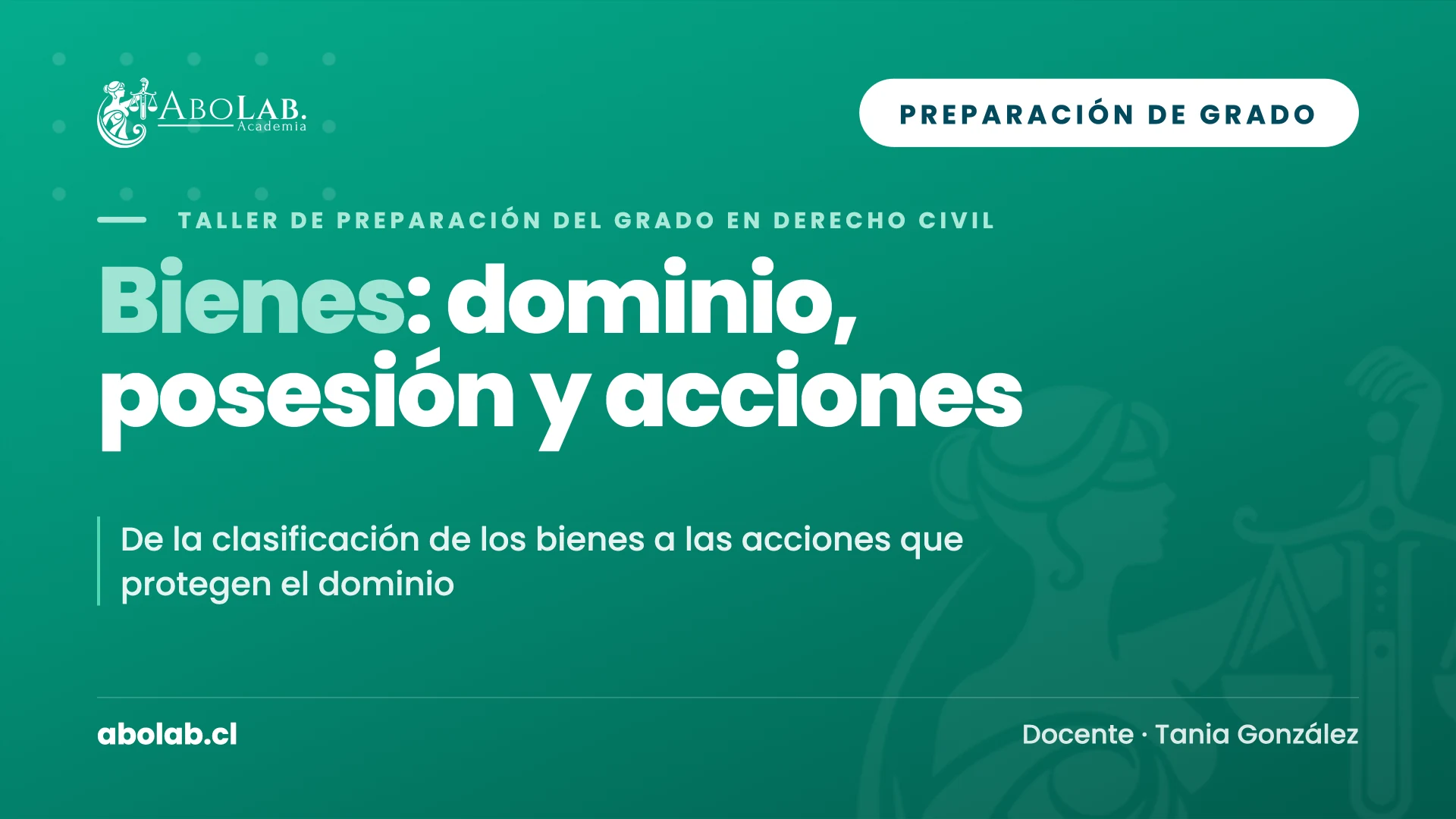 Taller de Bienes — Preparación de Grado